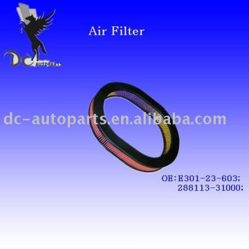 Auto Radial Air Filter for Mazda, hyundai